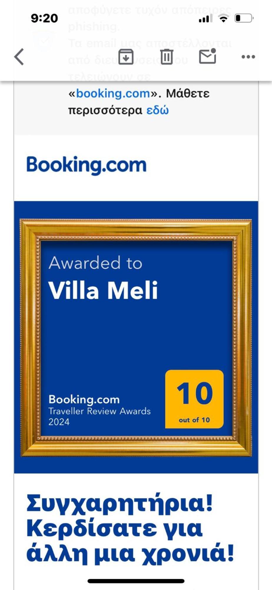 Villa Meli Otziás Eksteriør billede